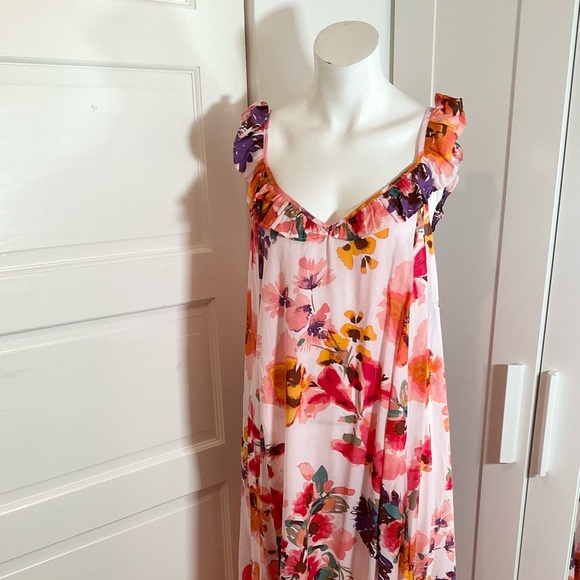 NWOT MULTICOLORE MAXI DRESS 🌸 - Picture 11 of 13
